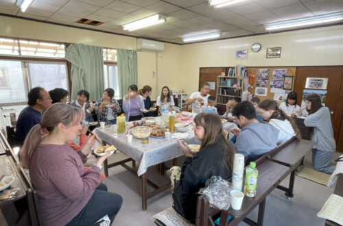 A Sunday fellowship meal